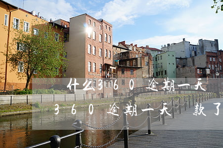 為什么360逾期一天還款了之后-為什么360逾期一天還款了之后,借不了錢