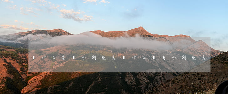 為什么喜歡分期免息(為什么會有分期免息)