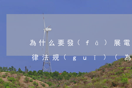 為什么要發(fā)展電子商務(wù)法律法規(guī)(為何要進(jìn)行電子商務(wù)立法)