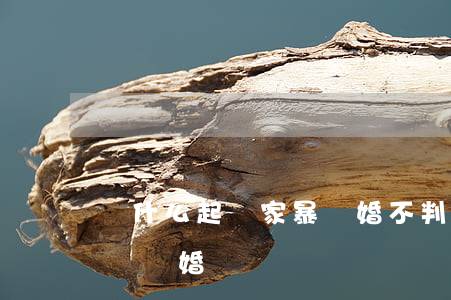 為什么起訴家暴離婚不判離(家暴可以直接判決離婚嗎)
