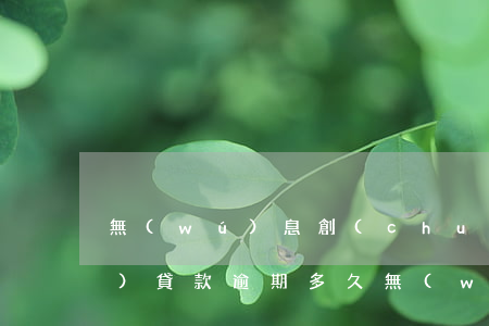 無(wú)息創(chuàng)業(yè)貸款逾期多久(無(wú)息創(chuàng)業(yè)貸款申請(qǐng)后多久能放款)