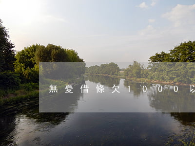無憂借條欠1000以被炸