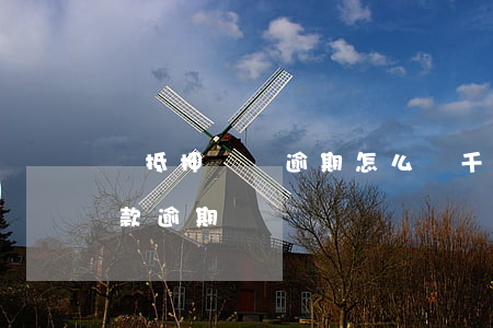 無抵押車貸逾期怎么辦(千萬別做車子抵押貸款逾期)