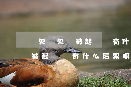 無欠條欠錢被起訴會有什么后果(無欠條欠錢被起訴會有什么后果嘛)