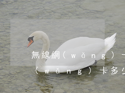 無線網(wǎng)卡一年多少錢(無線上網(wǎng)卡多少錢一年)
