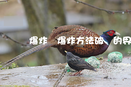 爆炸與爆炸方法破壞的界限是什么