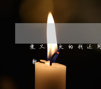 爱又米欠的钱还用还吗(爱又米为什么还不了款)