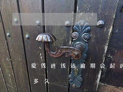 爱钱进钱站逾期会起诉吗(钱站爱钱进放款要多久)