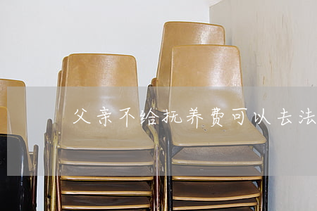 父亲不给抚养费可以去法院起诉吗
