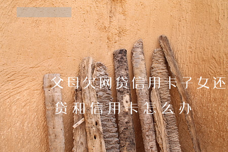 父母欠网贷信用卡子女还吗(父母生前欠的网贷和信用卡怎么办)