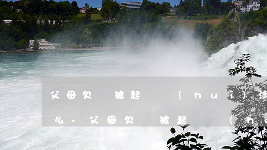 父母欠錢被起訴會(huì)涉及到孫女什么-父母欠錢被起訴會(huì)涉及到孫女什么情況