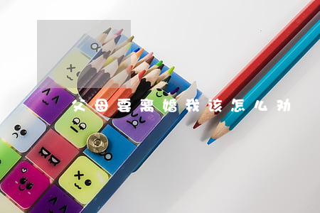 父母要离婚我该怎么劝