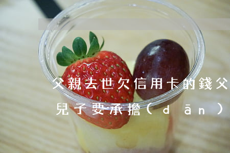 父親去世欠信用卡的錢(父親過世了信用卡債兒子要承擔(dān)嗎)