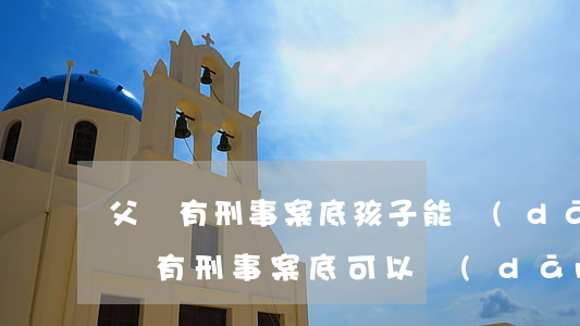 父親有刑事案底孩子能當(dāng)律師嗎(有刑事案底可以當(dāng)律師嗎)