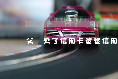 父親欠了信用卡（爸爸信用卡欠了60w）