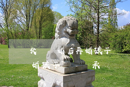 父親離婚后再婚孩子遺產繼承(父親離婚后再婚孩子遺產繼承)