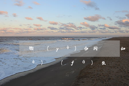 物業(yè)合同糾紛如何打贏(與物業(yè)發(fā)生糾紛怎么辦)