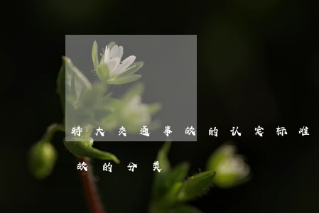 特大交通事故的认定标准是什么（道路交通事故的分类）