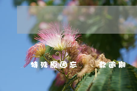 特殊原因忘記還款逾期(還款后仍顯示逾期)