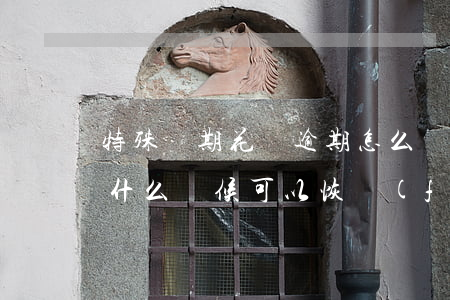 特殊時期花唄逾期怎么辦(花唄被限制使用了,什么時候可以恢復(fù))
