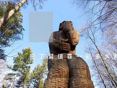 犯了幫信罪一般多久判決