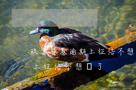 玖富普惠逾期上征信不想還-玖富普惠逾期上征信不想還了