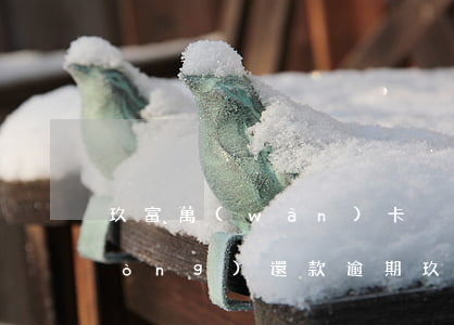 玖富萬(wàn)卡沒(méi)自動(dòng)還款逾期(玖富萬(wàn)卡有逾期不還的嗎 最后怎么樣)