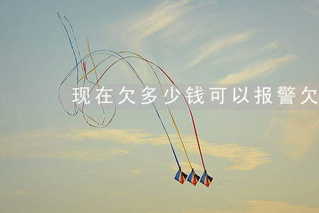 现在欠多少钱可以报警(欠多少钱才可以报警)
