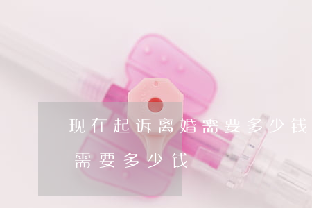 现在起诉离婚需要多少钱(如果起诉离婚大概需要多少钱)