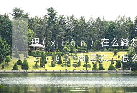 現(xiàn)在么錢怎么和貸款公司協(xié)商還款-怎么和貸款公司協(xié)商還款方式