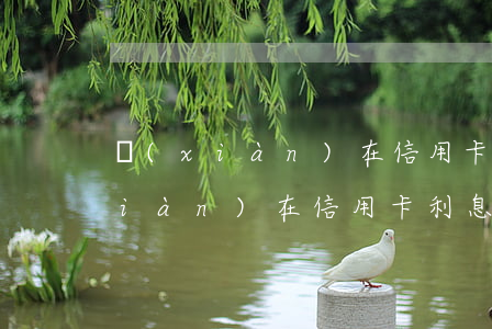 現(xiàn)在信用卡利息怎么算(現(xiàn)在信用卡利息怎么算)