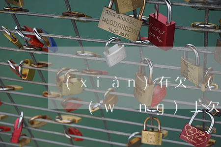 現(xiàn)在欠網(wǎng)貸怎么辦(網(wǎng)上欠了網(wǎng)貸怎么辦)