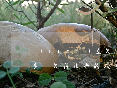 現(xiàn)在欠銀行信用卡賬的人多不多-欠信用卡的人多嗎現(xiàn)在