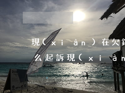 現(xiàn)在欠錢(qián)不還怎么起訴(現(xiàn)在欠錢(qián)不還怎么起訴律師費(fèi)誰(shuí)出)