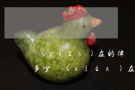 現(xiàn)在的律師費(fèi)一般多少(現(xiàn)在一般律師收費(fèi)多少)