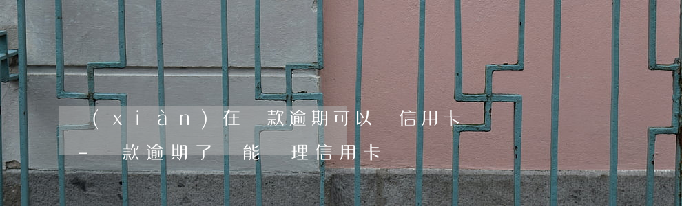 現(xiàn)在貸款逾期可以辦信用卡嗎-貸款逾期了還能辦理信用卡嗎