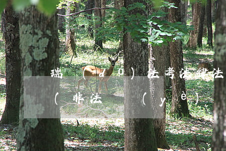 瑞達(dá)法考法律法規(guī)講義(非法專業(yè)準(zhǔn)備司考,但是被教材和講義什么的整懵了,為什么有的人說)