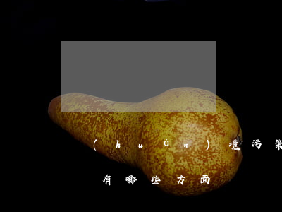 環(huán)境污染侵權(quán)賠償有哪些方面