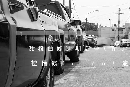甜橙白條逾期后會(huì)上征信嗎-甜橙借錢(qián)逾期三天會(huì)上征信嗎