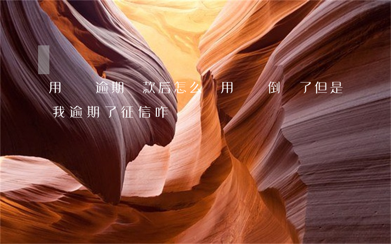 用錢寶逾期還款后怎么辦(用錢寶倒閉了,但是我逾期了,征信咋辦)