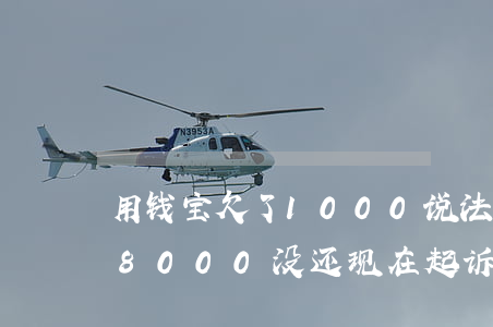 用钱宝欠了1000说法院起诉我(欠用钱宝8000没还现在起诉了,是真的吗)