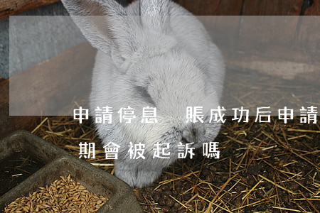 申請停息掛賬成功后 申請停息掛賬后二次逾期會被起訴嗎?