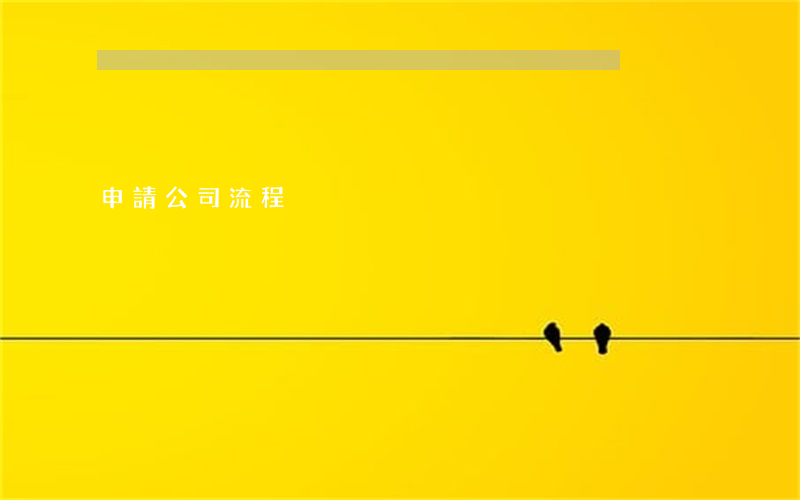 申請公司流程