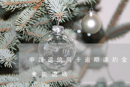 申請退信用卡逾期違約金方法（信用卡逾期定金能退嗎）