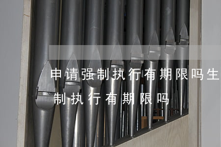 申请强制执行有期限吗(生效的调解书申请强制执行有期限吗)