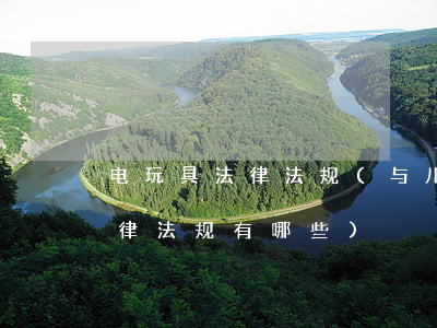 电玩具法律法规(与儿童玩具认证有关的法律法规有哪些)