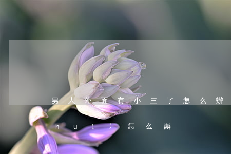 男人外面有小三了怎么辦(小三出軌男人會(huì)怎么辦)