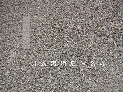 男人离婚后怎么办