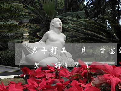 男子打工倆月變首富欠銀行999億-小伙欠銀行999億