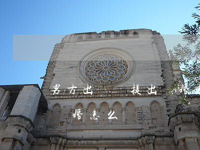 男方出軌還提出離婚怎么辦(女方出軌提出來離婚怎么離)